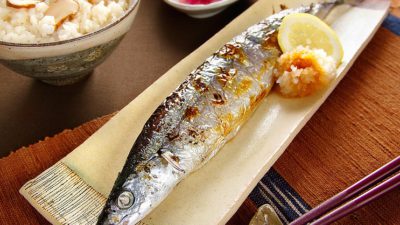 秋刀魚の塩焼き