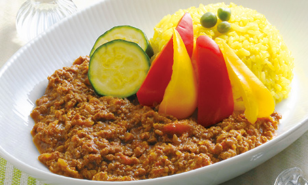 ストークお食事宅配便【健康倶楽部】彩り夏野菜のキーマカレー